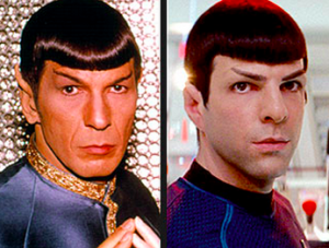 Leonard Nimoy & Zachary Quinto