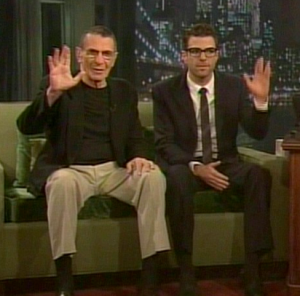 Leonard Nimoy & Zachary Quinto