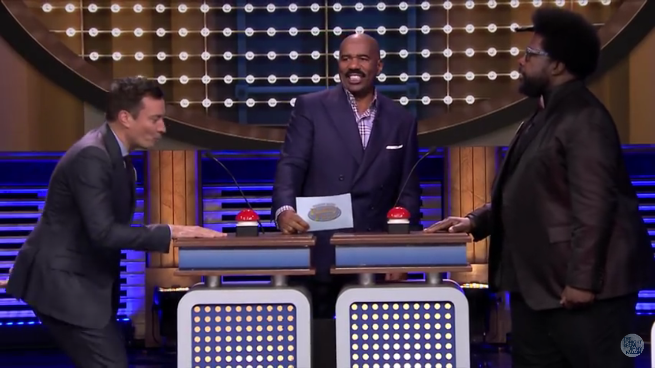 Jimmy Fallon Family Feud With Steve Harvey