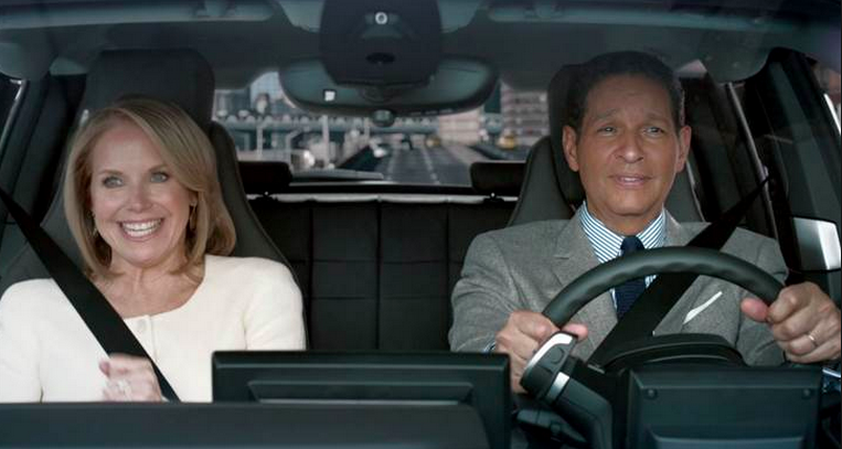 Super Bowl 2015: BMW Ad, Katie Couric and Bryant Gumbel